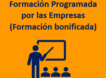 ¿Qué es la formación programada por las empresas y quienes son beneficiarios?